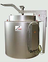 Electrically heated annealing furnace